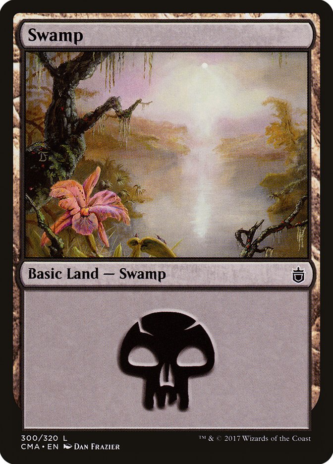 Swamp (300) [Commander Anthology] | Play N Trade Winnipeg