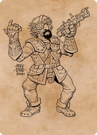 Jan Jansen, Chaos Crafter Art Card [Commander Legends: Battle for Baldur's Gate Art Series] | Play N Trade Winnipeg