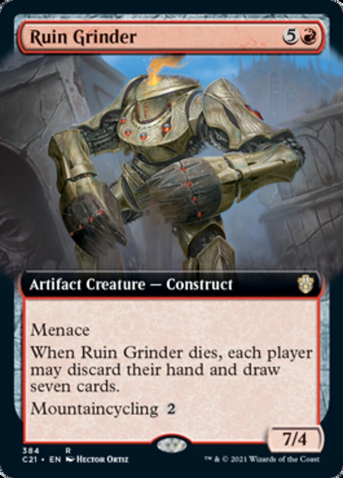 Ruin Grinder (Extended) [Commander 2021] | Play N Trade Winnipeg
