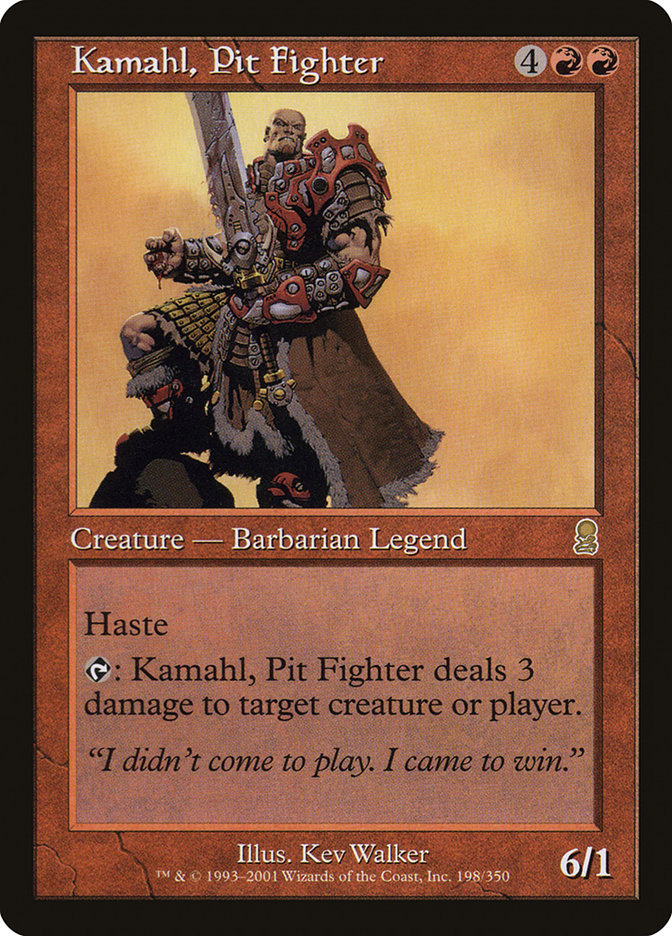 Kamahl, Pit Fighter [Odyssey] | Play N Trade Winnipeg