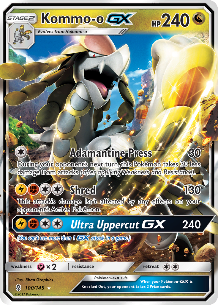 Kommo-o GX (100/145) [Sun & Moon: Guardians Rising] | Play N Trade Winnipeg