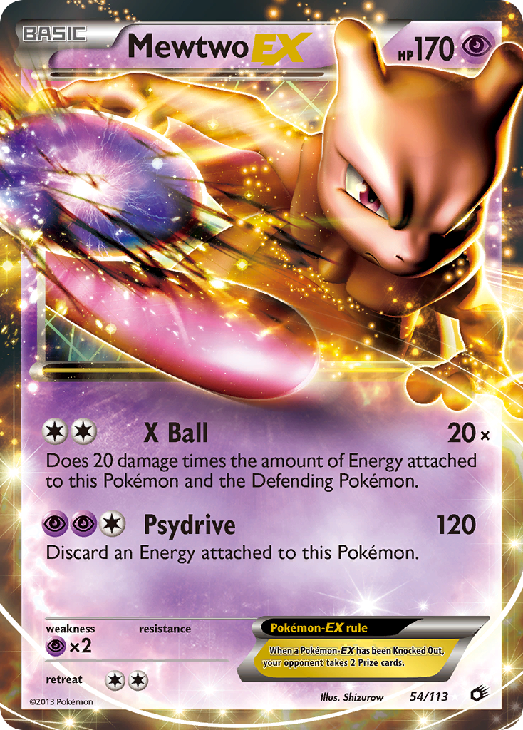 Mewtwo EX (54/113) [Black & White: Legendary Treasures] | Play N Trade Winnipeg