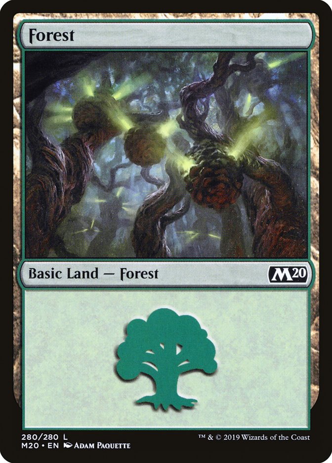 Forest (280) [Core Set 2020] | Play N Trade Winnipeg