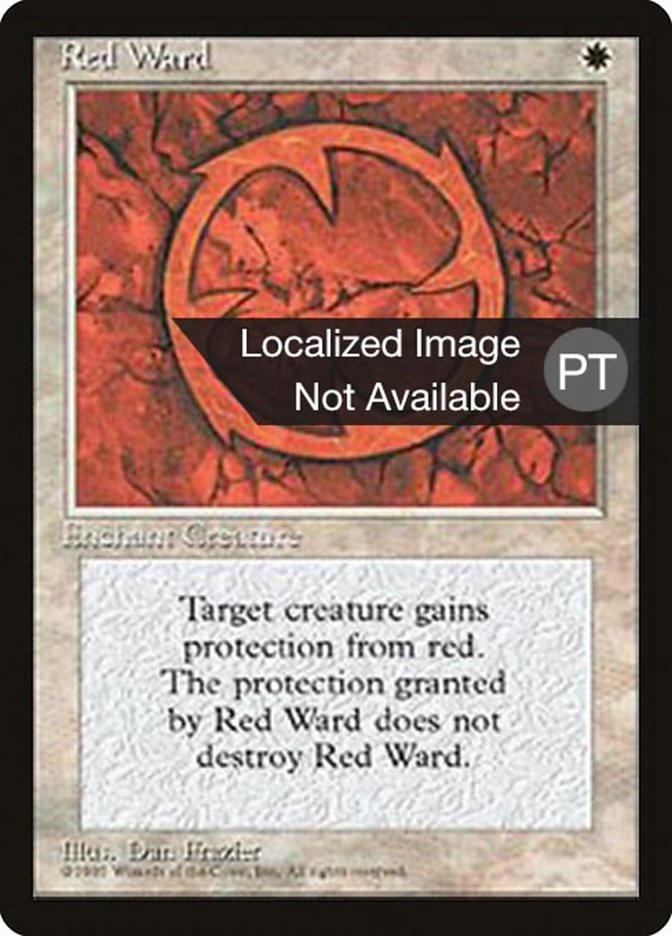 Red Ward [Fourth Edition (Foreign Black Border)] | Play N Trade Winnipeg