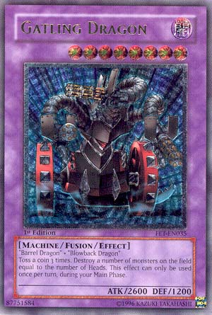 Gatling Dragon [FET-EN035] Ultimate Rare | Play N Trade Winnipeg