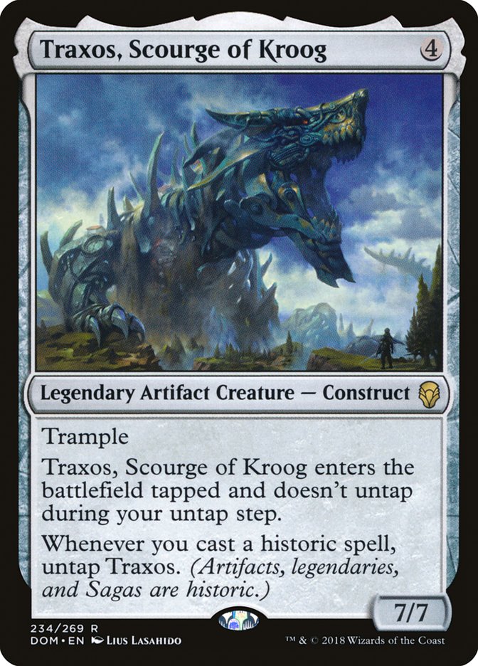 Traxos, Scourge of Kroog [Dominaria] | Play N Trade Winnipeg