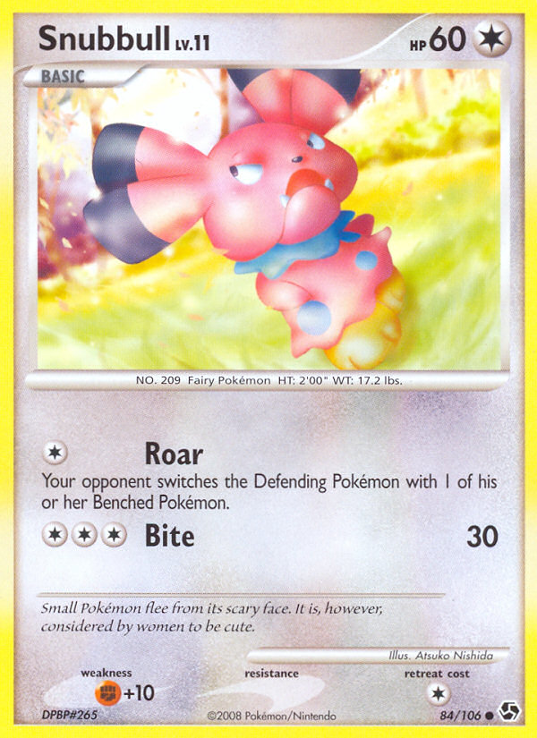 Snubbull (84/106) [Diamond & Pearl: Great Encounters] | Play N Trade Winnipeg