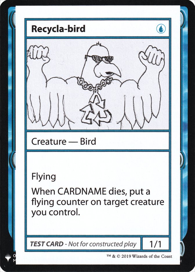 Recycla-bird [Mystery Booster Playtest Cards] | Play N Trade Winnipeg