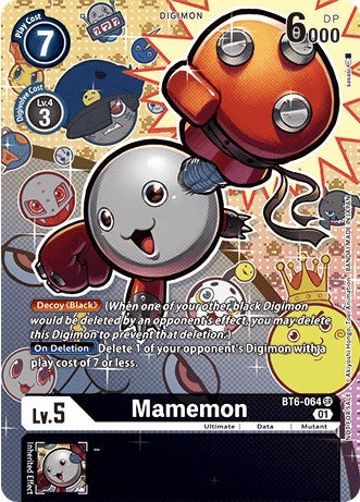 Mamemon [BT6-064] (Alternate Art) (Revision Pack 2021) [Double Diamond Promos] | Play N Trade Winnipeg