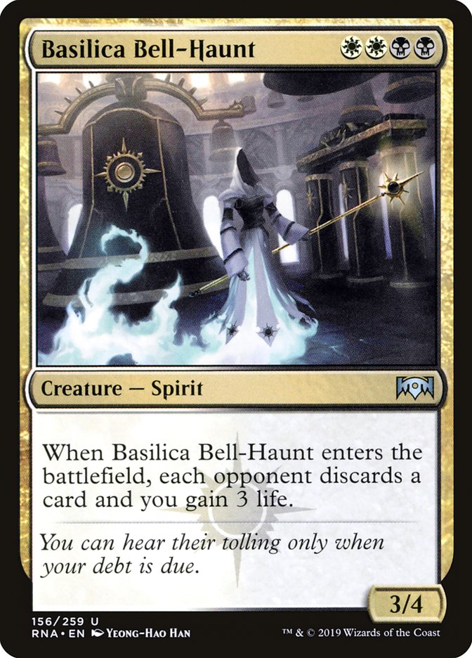 Basilica Bell-Haunt [Ravnica Allegiance] | Play N Trade Winnipeg