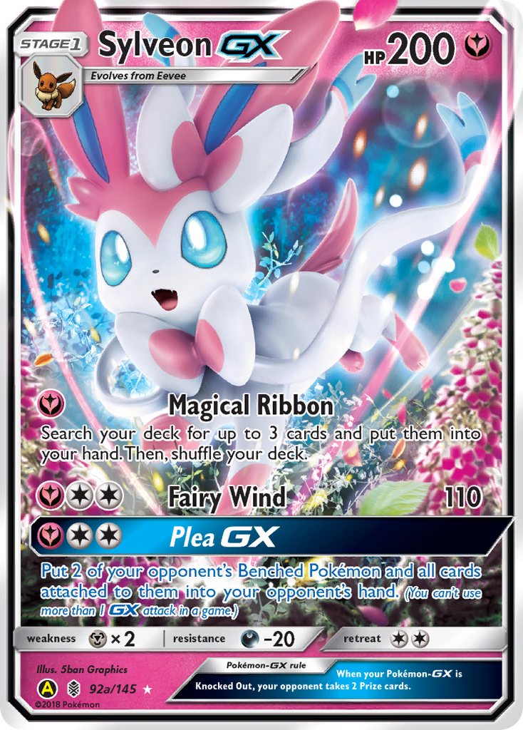 Sylveon GX (92a/145) [Alternate Art Promos] | Play N Trade Winnipeg