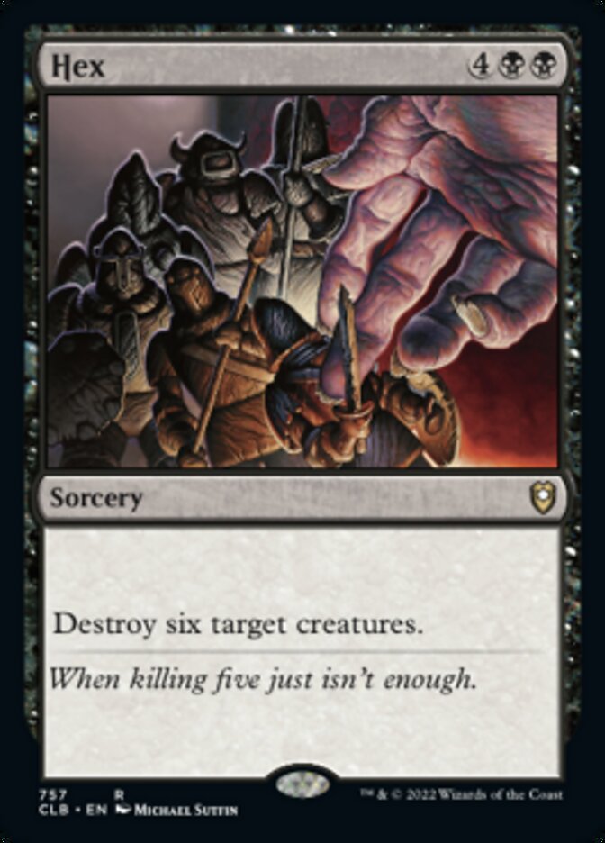Hex [Commander Legends: Battle for Baldur's Gate] | Play N Trade Winnipeg