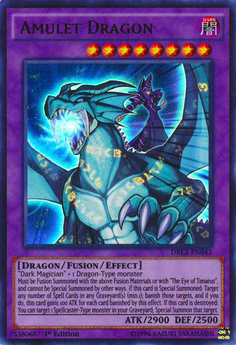 Amulet Dragon [DRL3-EN043] Ultra Rare | Play N Trade Winnipeg