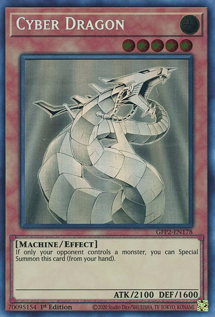 Cyber Dragon [GFP2-EN178] Ghost Rare | Play N Trade Winnipeg