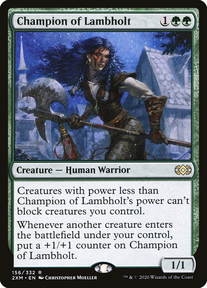 Champion of Lambholt [Double Masters] | Play N Trade Winnipeg