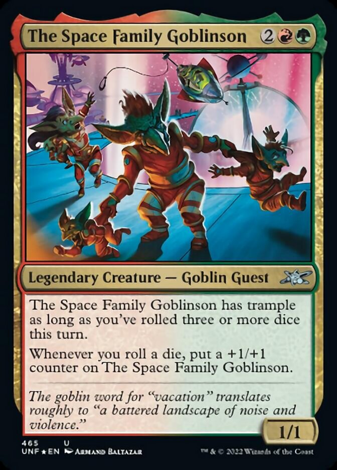 The Space Family Goblinson (Galaxy Foil) [Unfinity] | Play N Trade Winnipeg