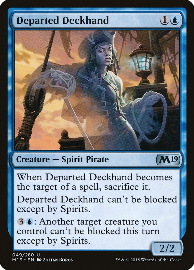 Departed Deckhand [Core Set 2019] | Play N Trade Winnipeg