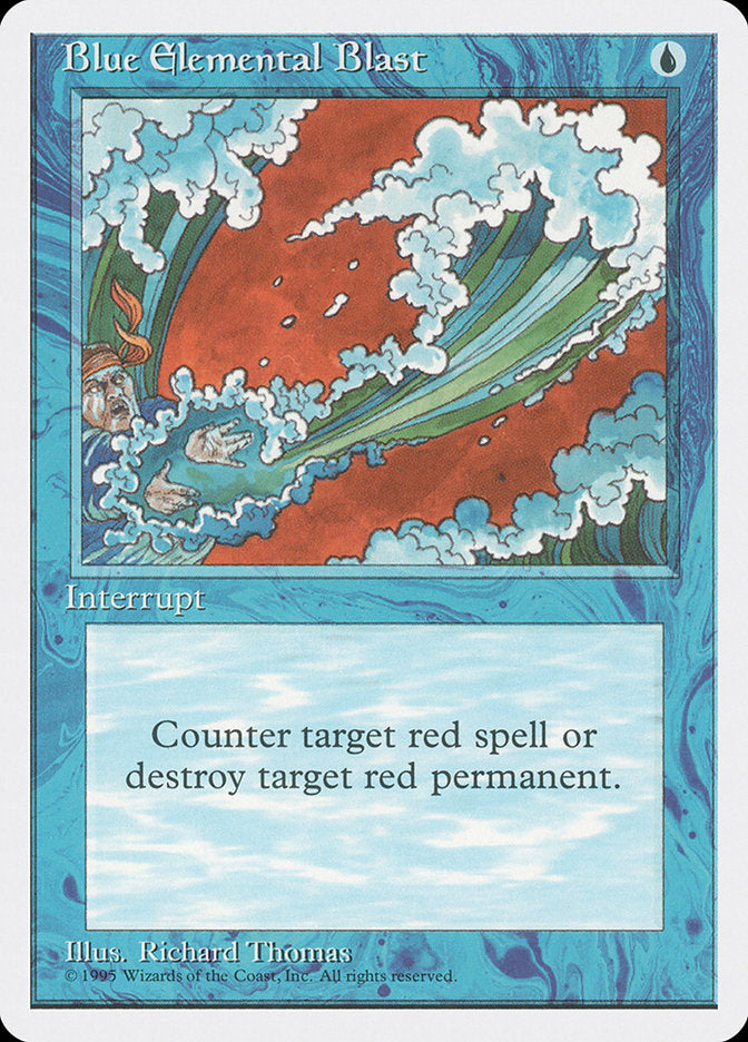 Blue Elemental Blast [Fourth Edition] | Play N Trade Winnipeg