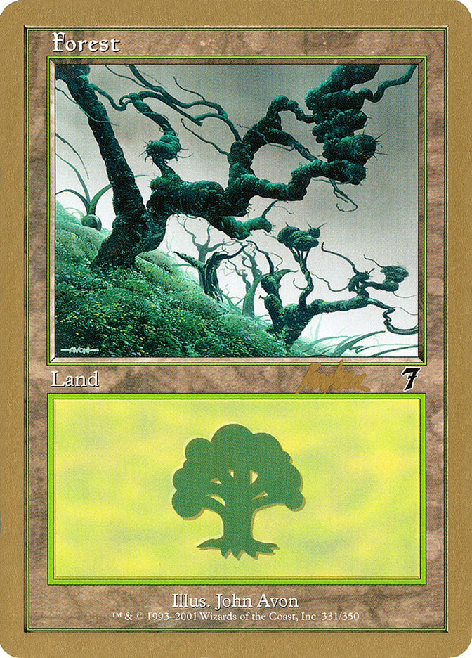 Forest (bk331) (Brian Kibler) [World Championship Decks 2002] | Play N Trade Winnipeg