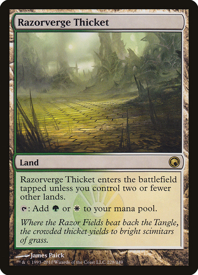 Razorverge Thicket [Scars of Mirrodin] | Play N Trade Winnipeg