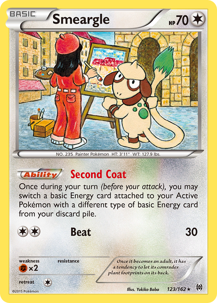 Smeargle (123/162) [XY: BREAKthrough] | Play N Trade Winnipeg