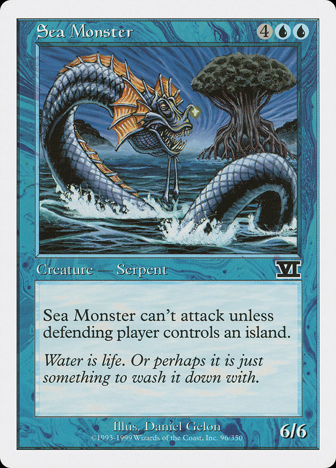 Sea Monster [Classic Sixth Edition] | Play N Trade Winnipeg