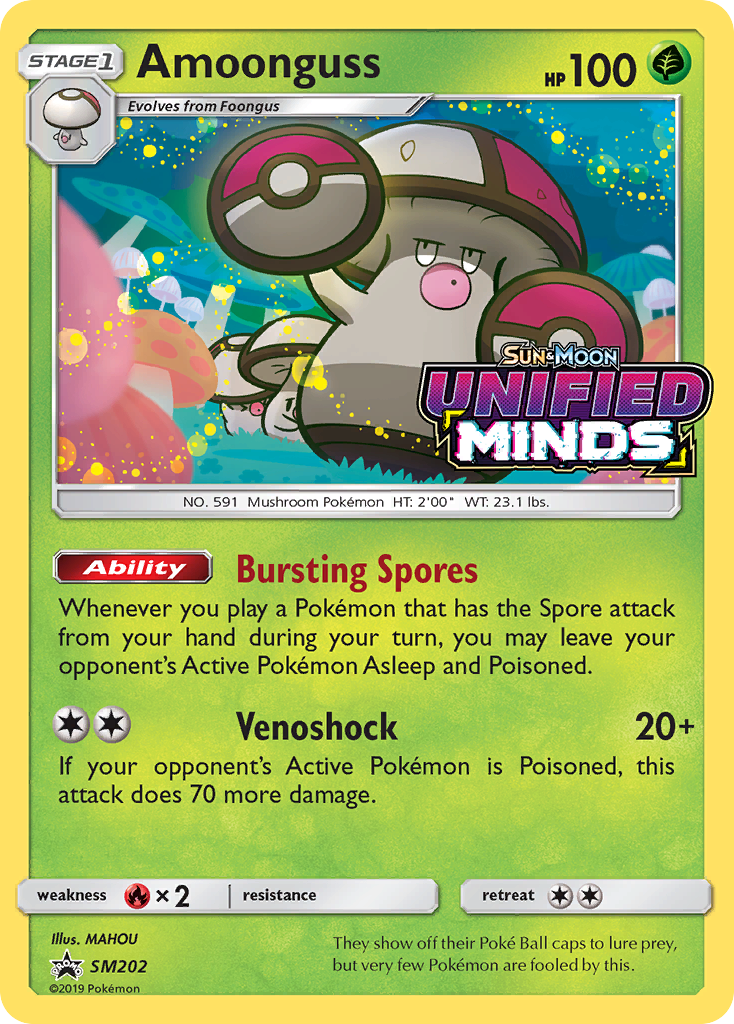 Amoonguss (SM202) [Sun & Moon: Black Star Promos] | Play N Trade Winnipeg