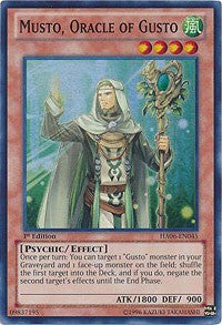 Musto, Oracle of Gusto [HA06-EN045] Super Rare | Play N Trade Winnipeg