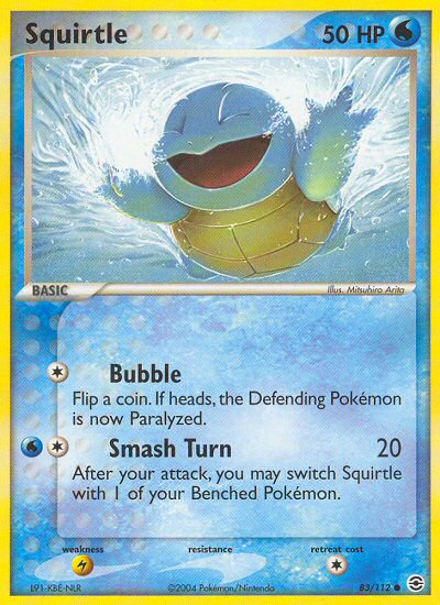Squirtle (83/112) [EX: FireRed & LeafGreen] | Play N Trade Winnipeg