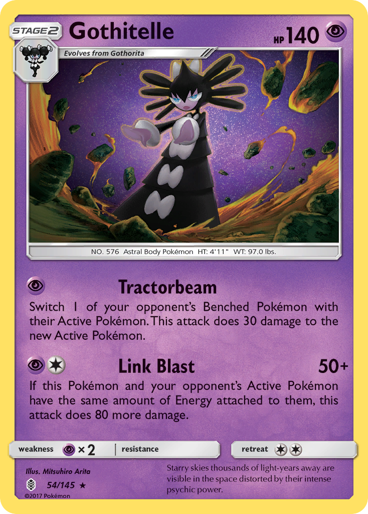 Gothitelle (54/145) [Sun & Moon: Guardians Rising] | Play N Trade Winnipeg