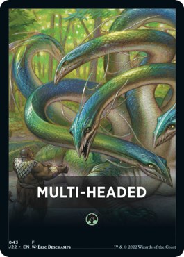 Multi-Headed Theme Card [Jumpstart 2022 Front Cards] | Play N Trade Winnipeg