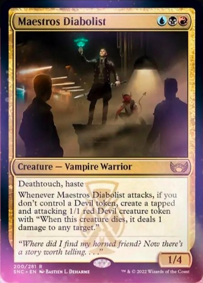 Maestros Diabolist [Streets of New Capenna] | Play N Trade Winnipeg