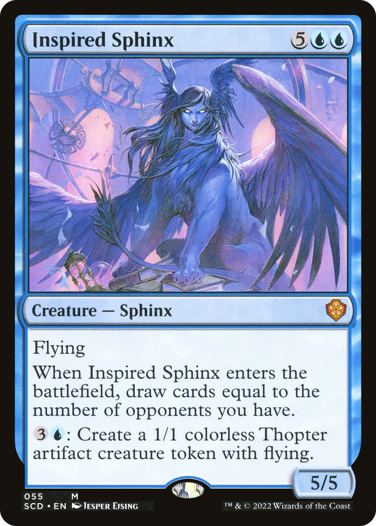 Inspired Sphinx [Starter Commander Decks] | Play N Trade Winnipeg