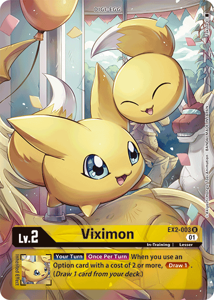 Viximon [EX2-003] (Alternate Art) [Digital Hazard] | Play N Trade Winnipeg