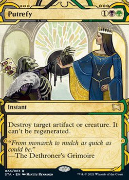 Putrefy (Etched Foil) [Strixhaven Mystical Archive] | Play N Trade Winnipeg