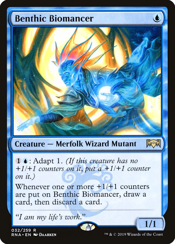 Benthic Biomancer [Ravnica Allegiance] | Play N Trade Winnipeg