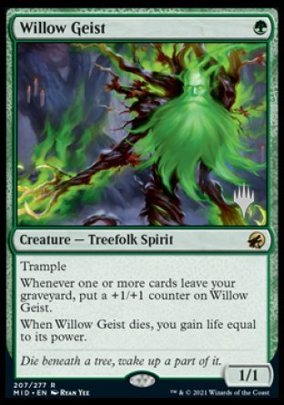 Willow Geist (Promo Pack) [Innistrad: Midnight Hunt Promos] | Play N Trade Winnipeg