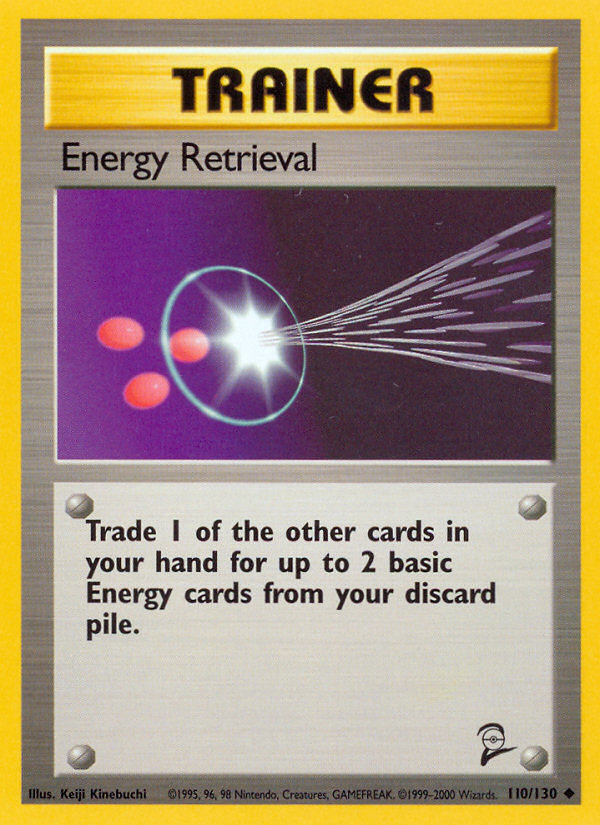 Energy Retrieval (110/130) [Base Set 2] | Play N Trade Winnipeg