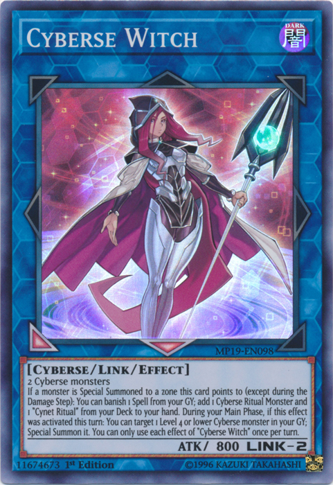 Cyberse Witch [MP19-EN098] Super Rare | Play N Trade Winnipeg