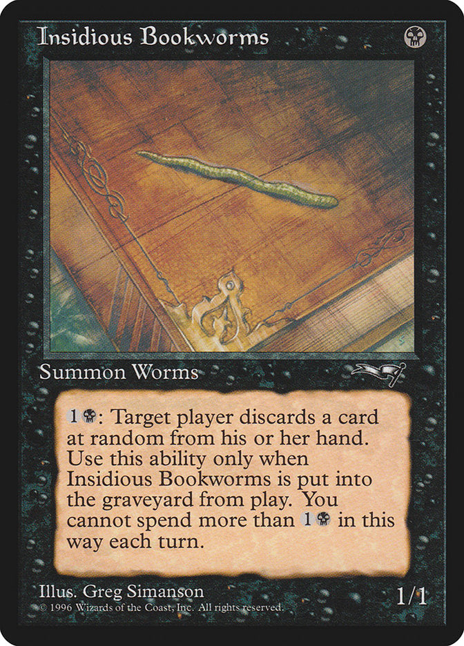 Insidious Bookworms (Single Worm) [Alliances] | Play N Trade Winnipeg