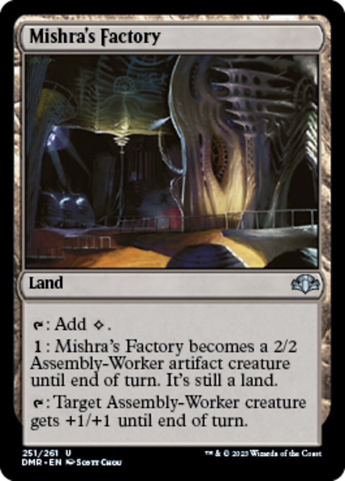 Mishra's Factory [Dominaria Remastered] | Play N Trade Winnipeg