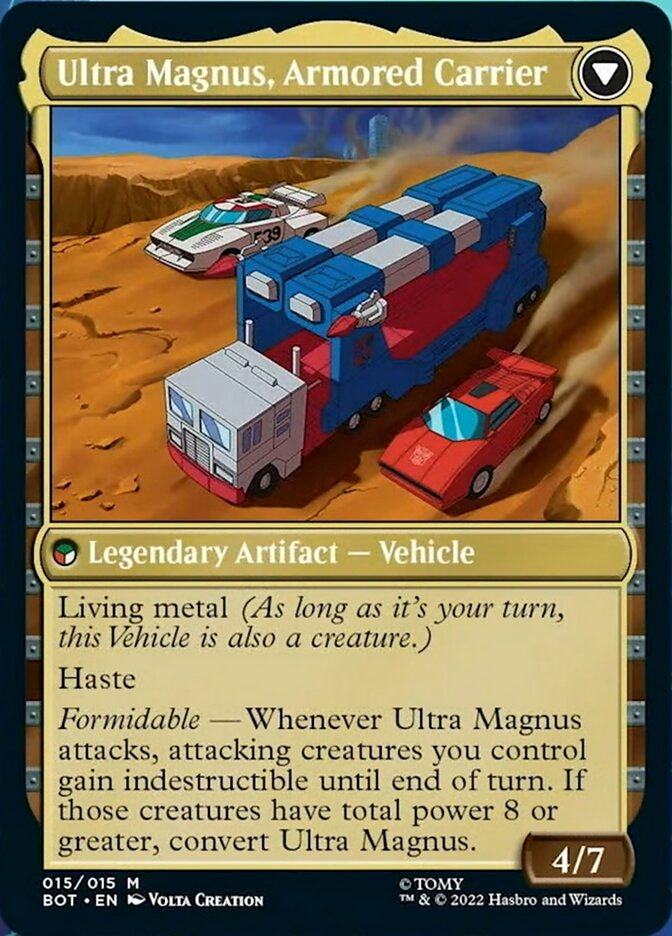 Ultra Magnus, Tactician // Ultra Magnus, Armored Carrier [Universes Beyond: Transformers] | Play N Trade Winnipeg