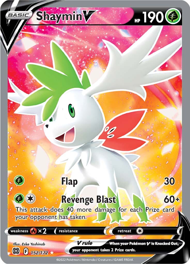 Shaymin V (152/172) [Sword & Shield: Brilliant Stars] | Play N Trade Winnipeg