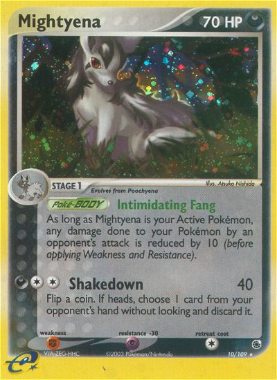 Mightyena (10/109) [EX: Ruby & Sapphire] | Play N Trade Winnipeg