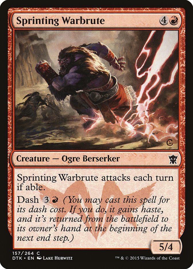 Sprinting Warbrute [Dragons of Tarkir] | Play N Trade Winnipeg