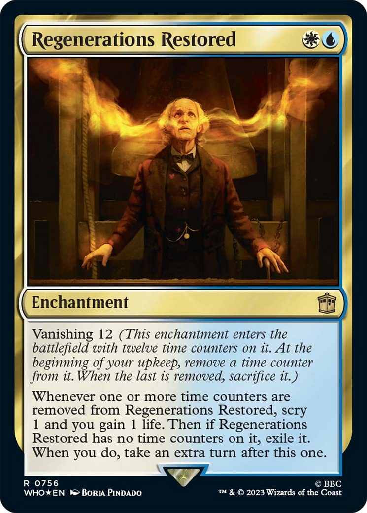 Regenerations Restored (Surge Foil) [Doctor Who] | Play N Trade Winnipeg