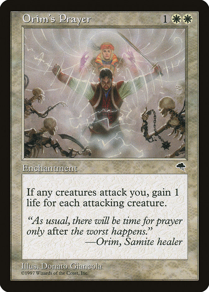Orim's Prayer [Tempest] | Play N Trade Winnipeg
