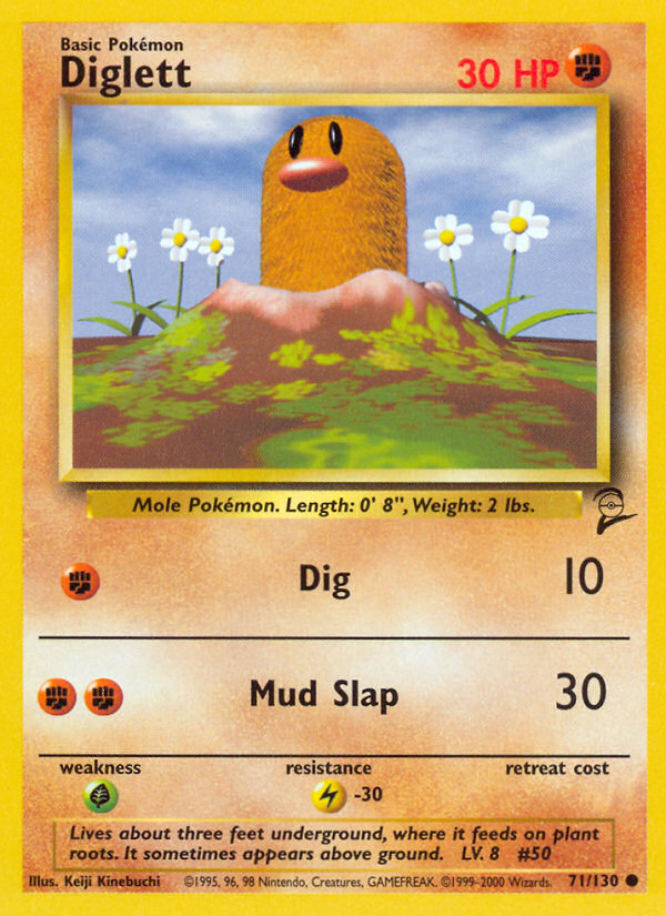 Diglett (71/130) [Base Set 2] | Play N Trade Winnipeg