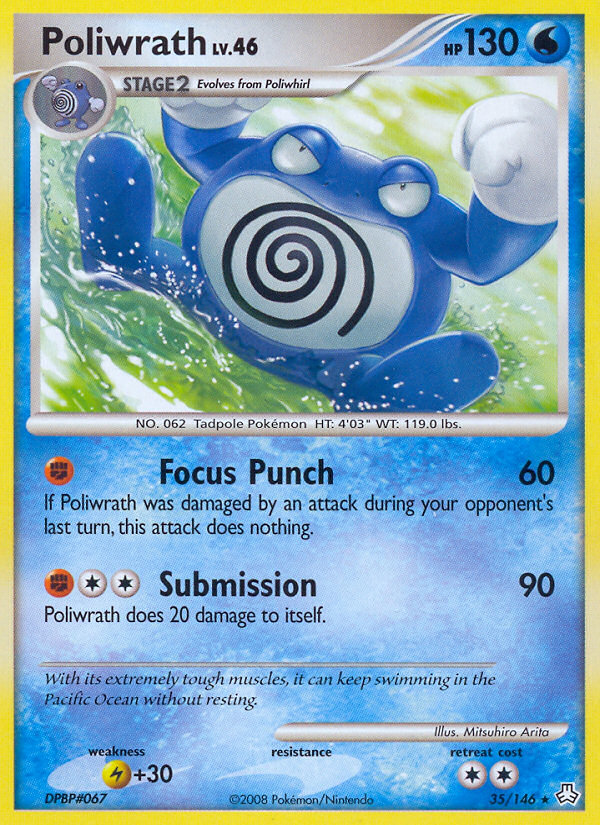 Poliwrath (35/146) [Diamond & Pearl: Legends Awakened] | Play N Trade Winnipeg