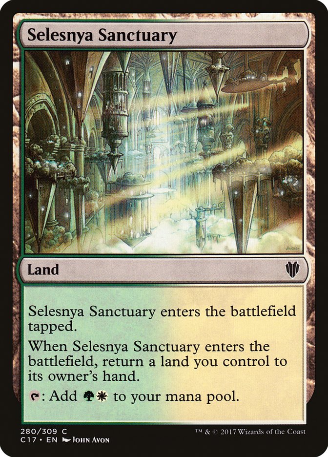 Selesnya Sanctuary [Commander 2017] | Play N Trade Winnipeg